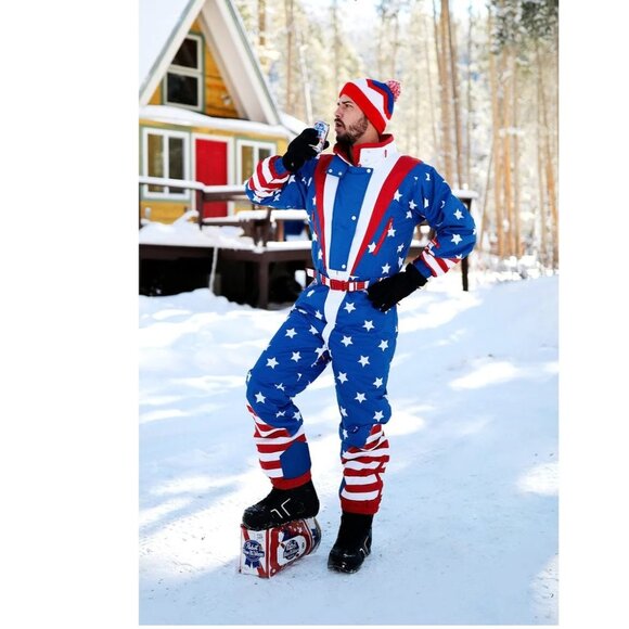 NWT Tipsy Elves Men's Insulated Performance Ski Suits Size S - 2XL $330 II445 - Picture 3 of 5